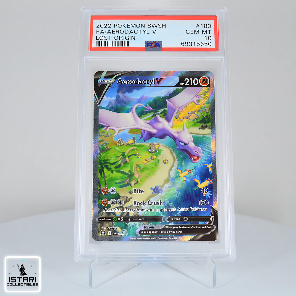 PSA10 - Aerodactyl V - Lost Origin - Pokémon - 2022