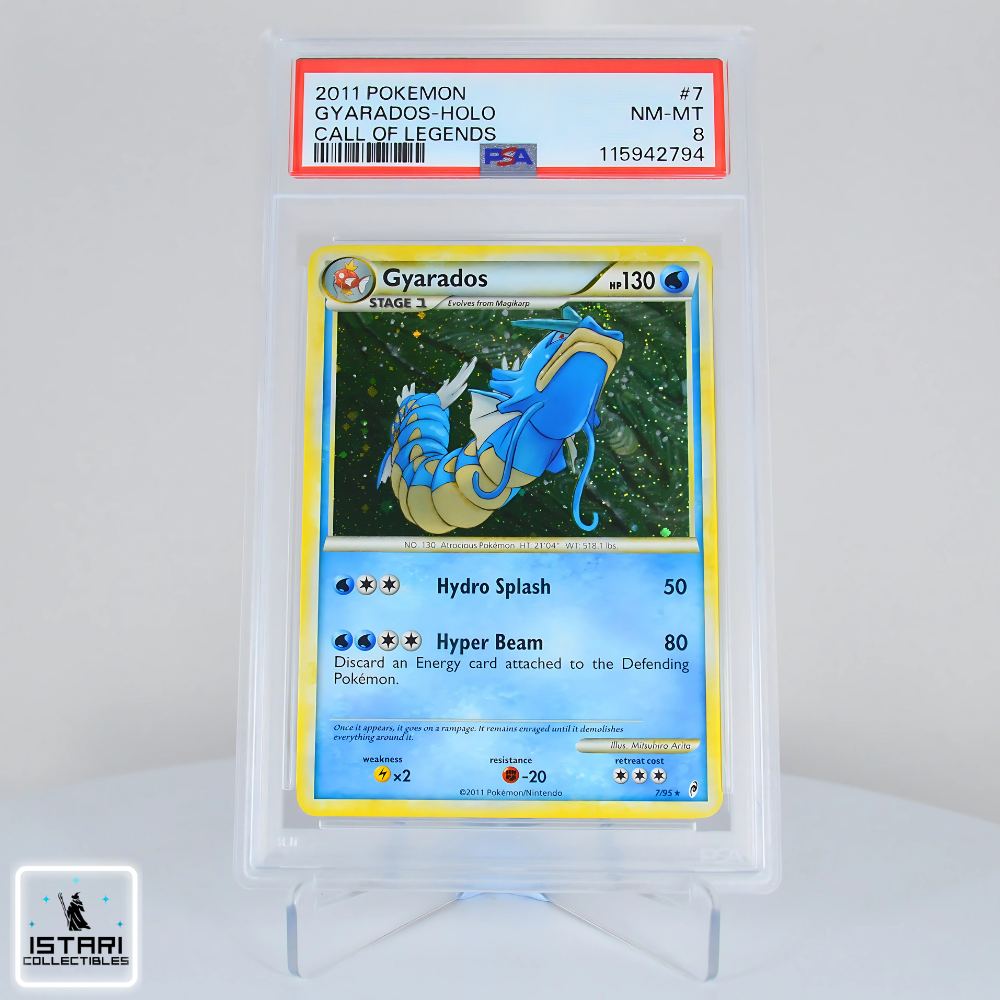 PSA 8 - Gyarados - Call of Legends - Pokémon - 2011