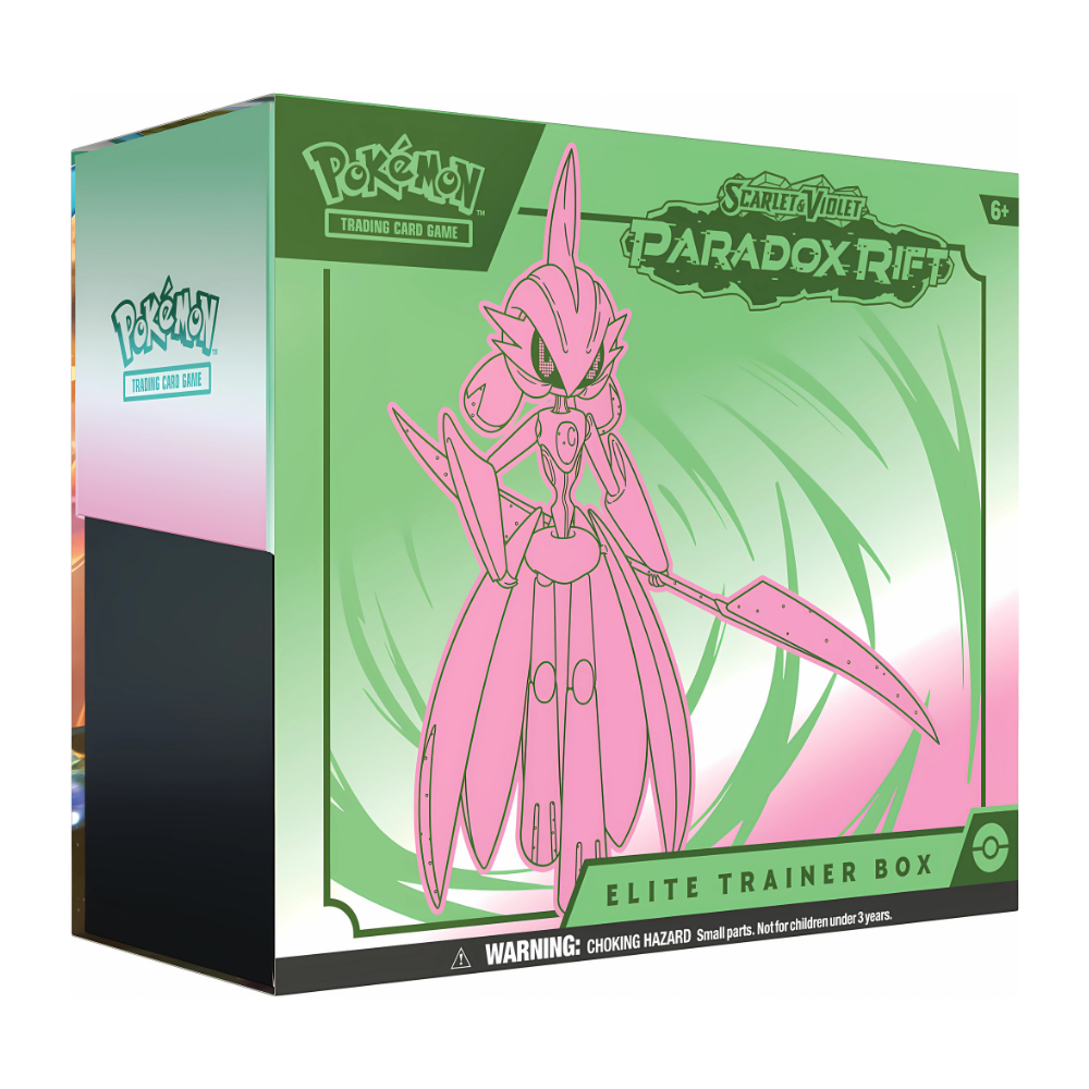 Pokémon - Scarlet & Violet - Paradox Rift - Elite Trainer Box (Iron Valiant)