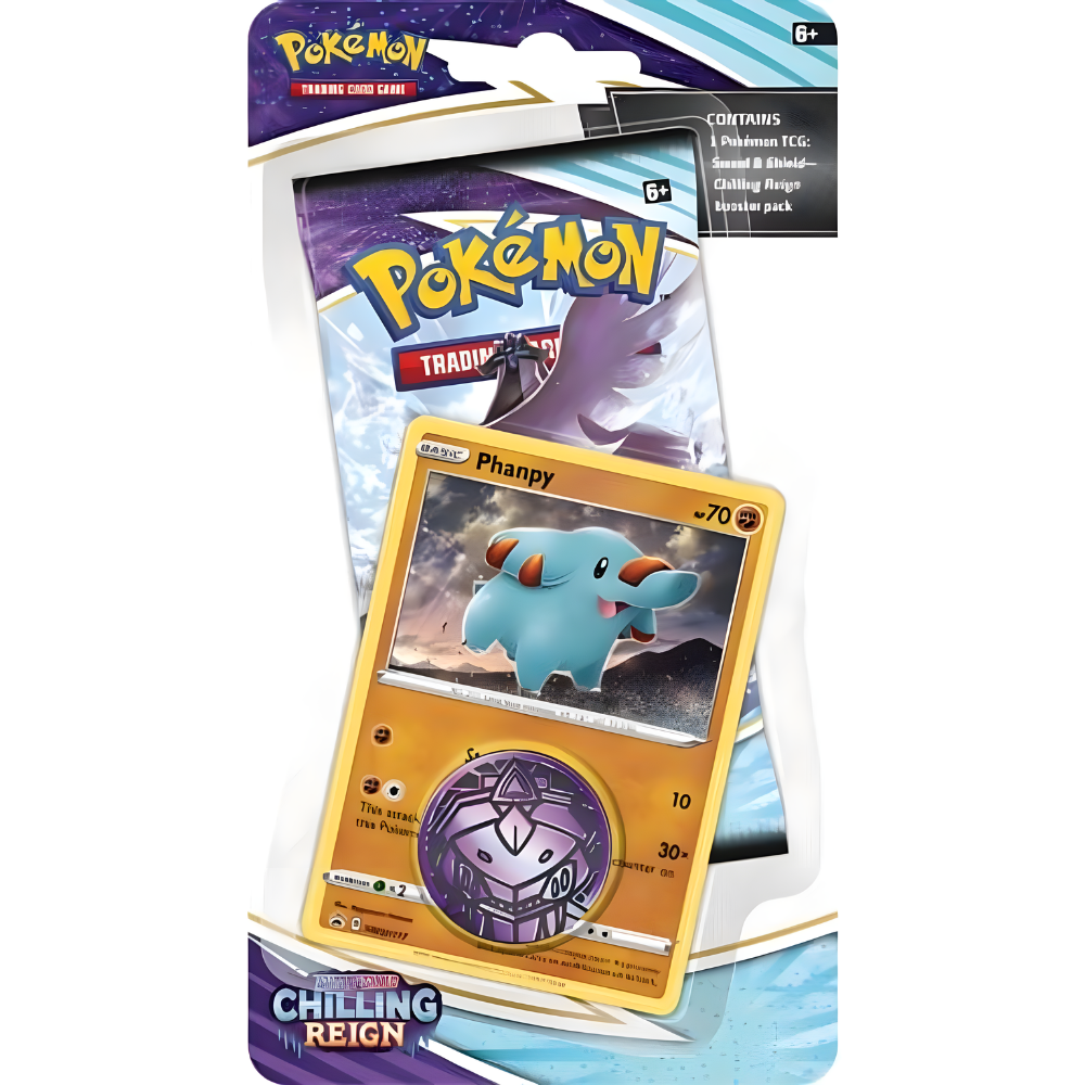 Pokémon - Sword & Shield - Chilling Reign - Blister Pack (Phanphy)