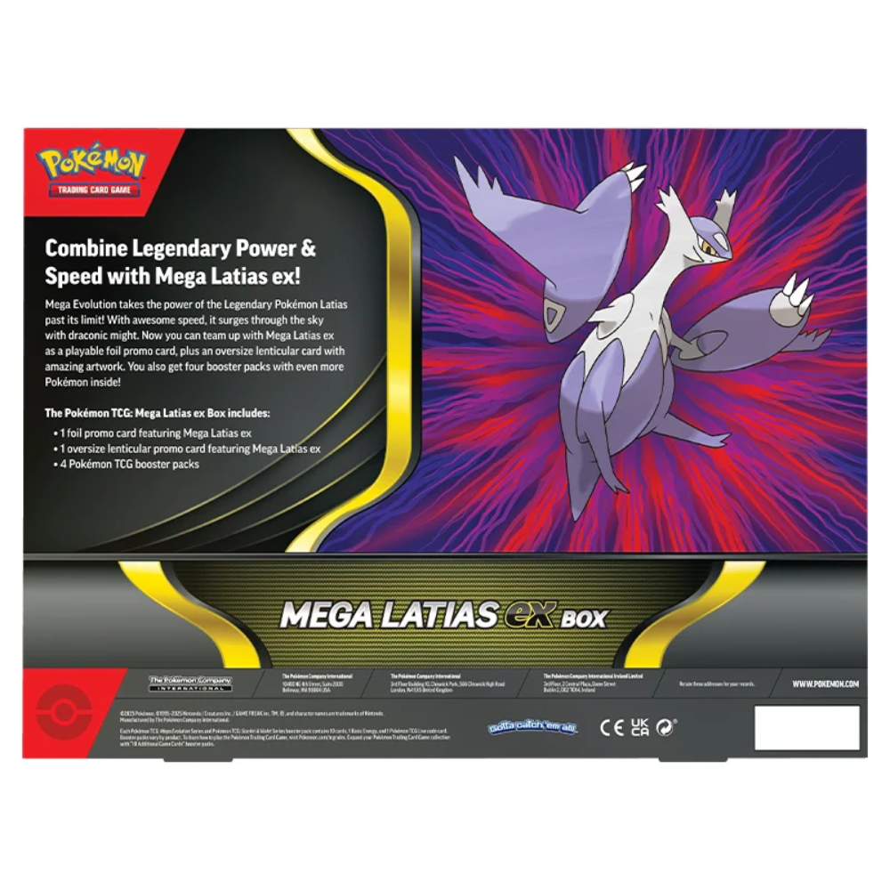 Pokémon - Mega Evolution - Base Set - Mega Latias ex Box