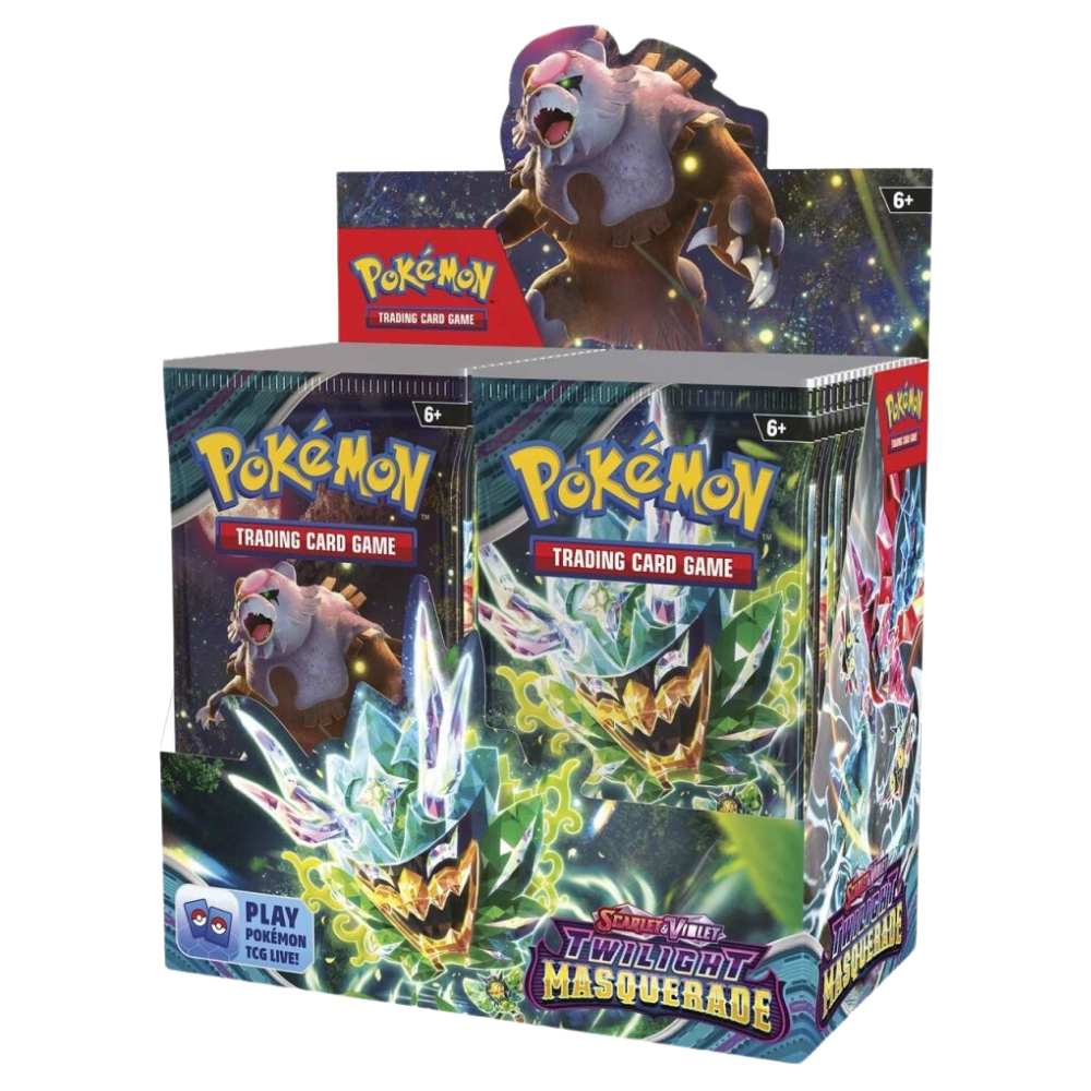 Pokemon - Scarlet & Violet - Twilight Masquerade - Booster Box (36 Packs)