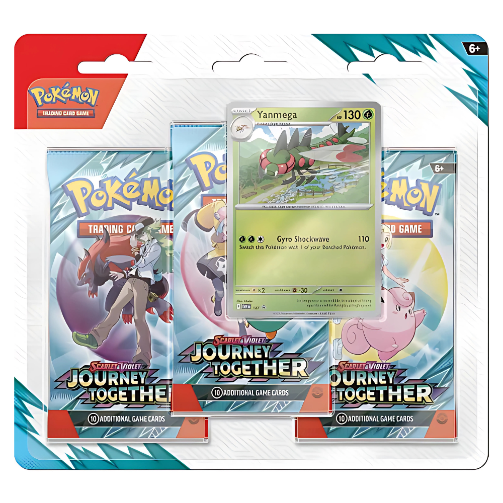 Pokémon - Scarlet & Violet - Journey Together -3 Pack Blister