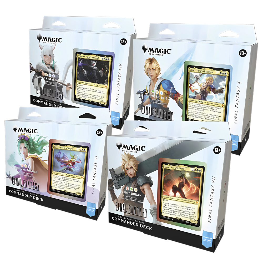 Magic: The Gathering - Final Fantasy - Commander Deck (Collectors Edition) - Bundle
