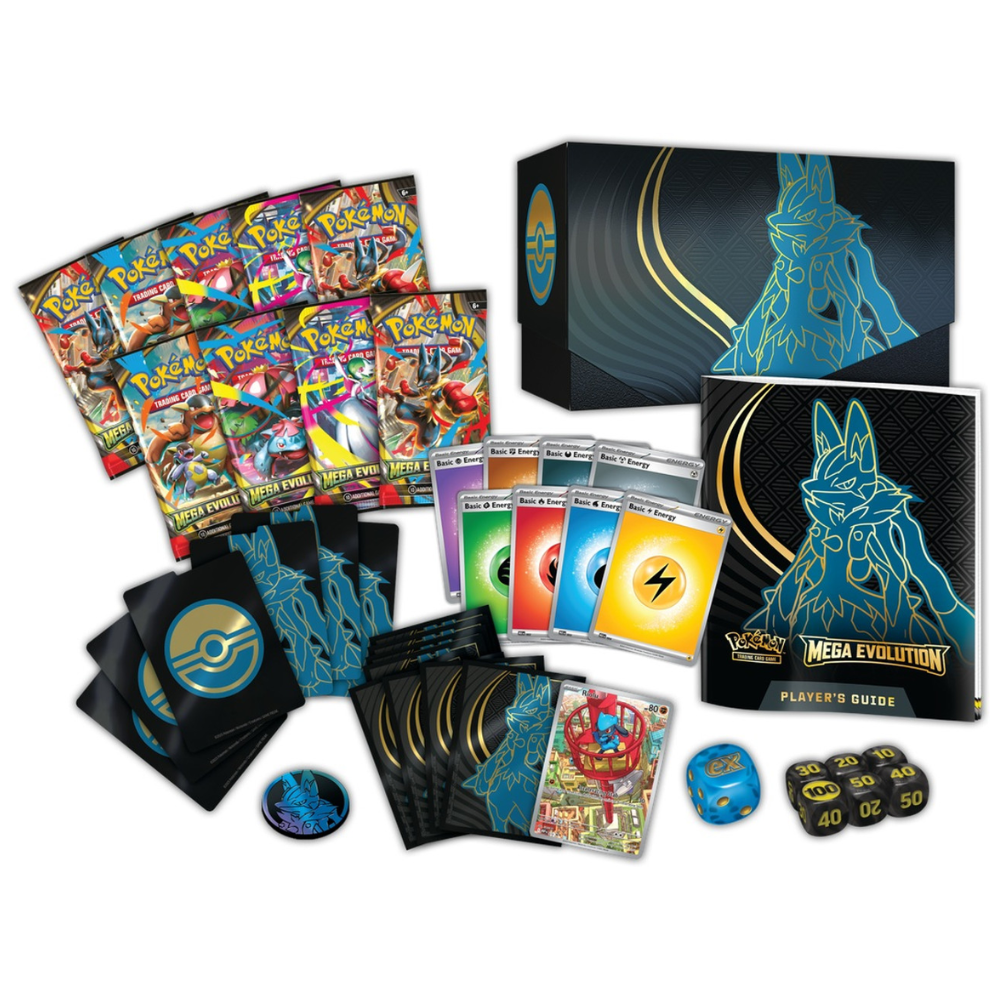 Pokémon - Mega Evolution - Base Set - Elite Trainer Box (Lucario)
