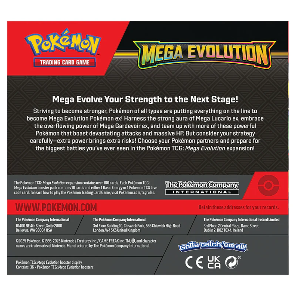 Pokémon - Mega Evolution - Base Set - Booster Box
