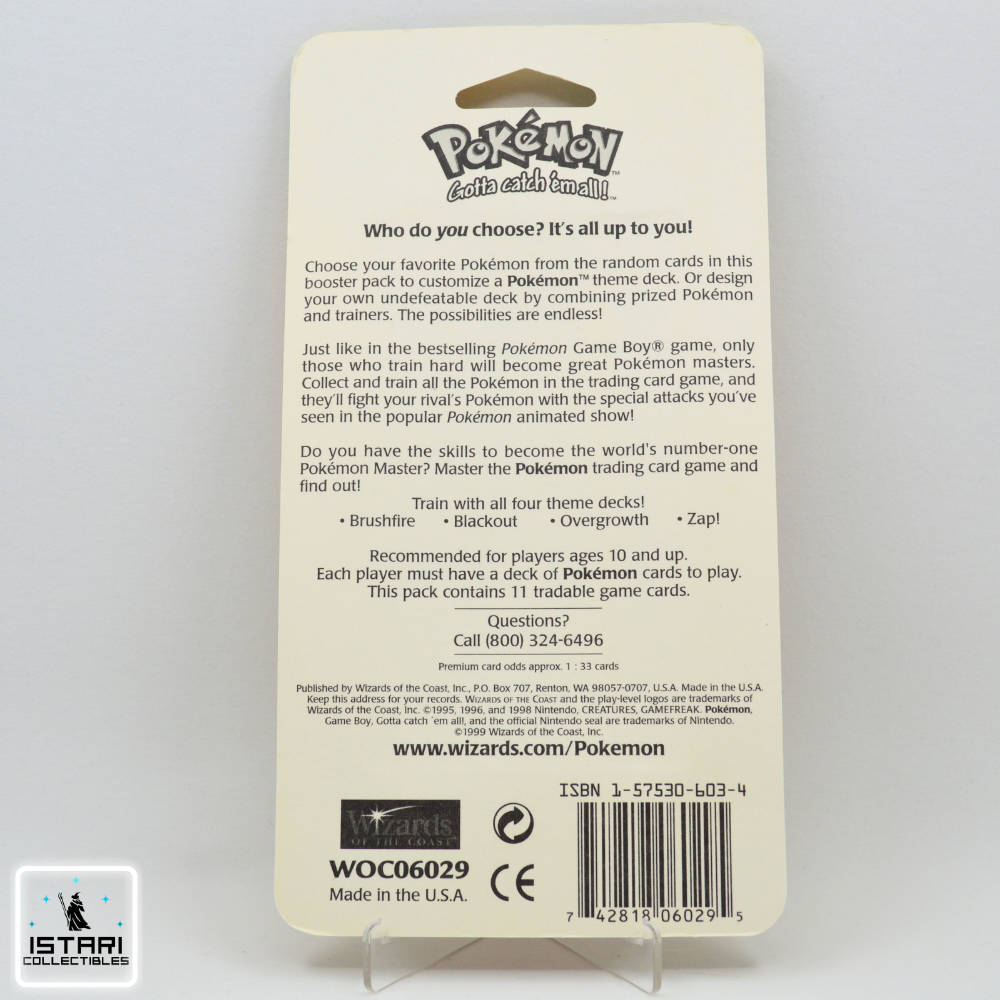 Pokémon - Base Set - Sealed Blister - 1999