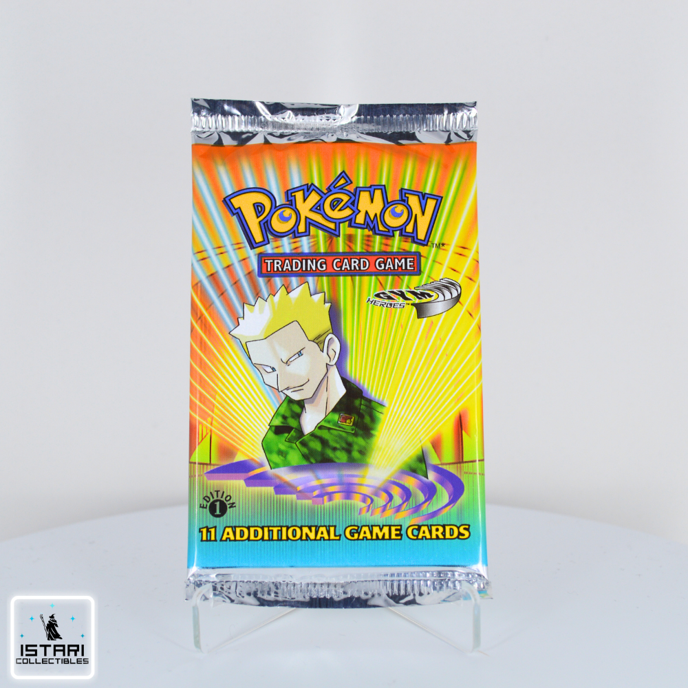 Pokémon - Gym Heroes 1st Edition - Booster Pack - 2000