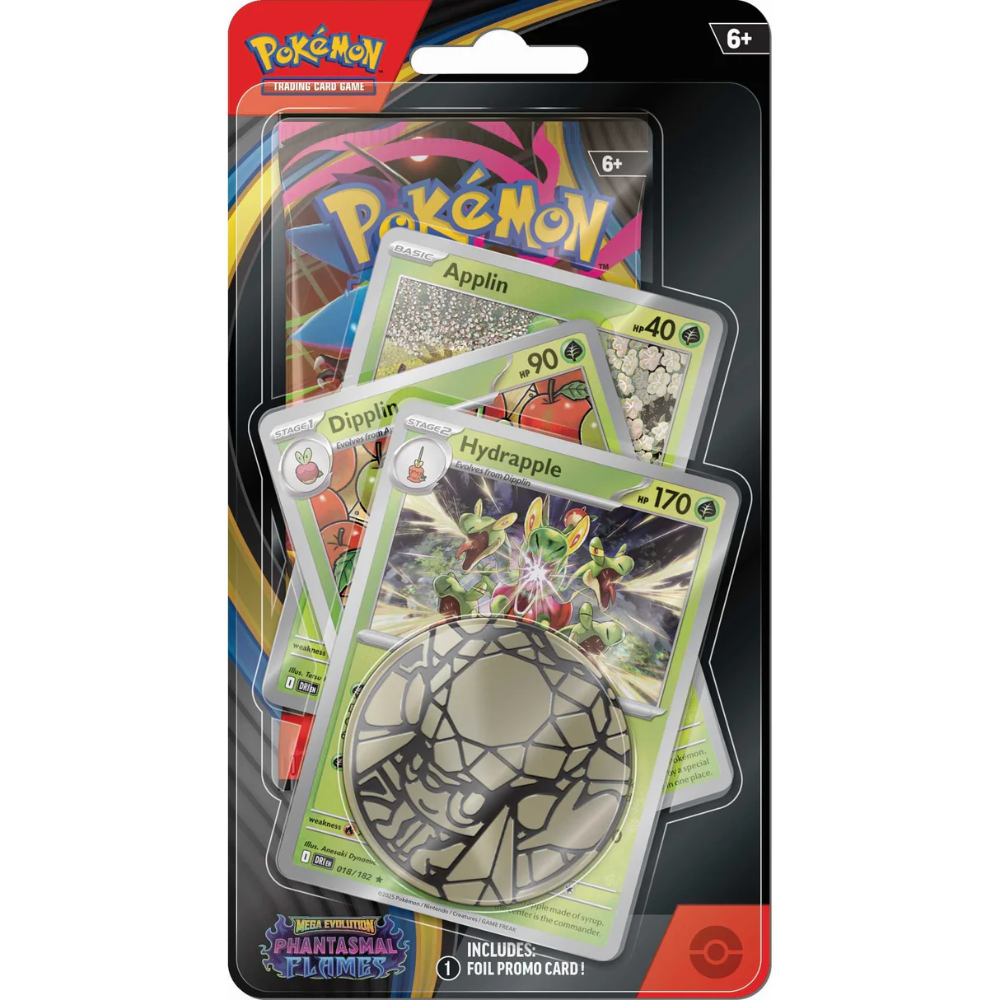 Pokémon - Mega Evolution - Phantasmal Flames - Premium Checklane Blister (Hyrdapple)