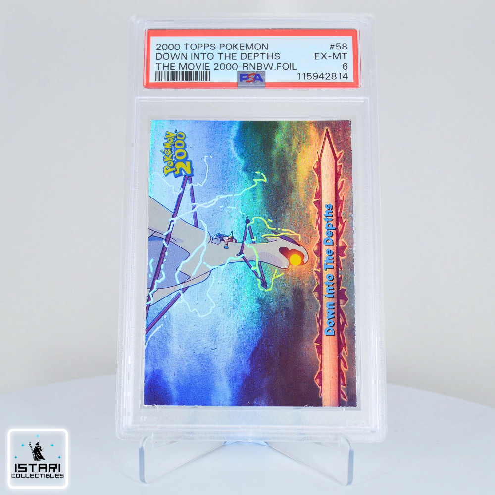 PSA 6 - Down into the Depths (Rainbow) - The Movie 2000 - Topps - 2000